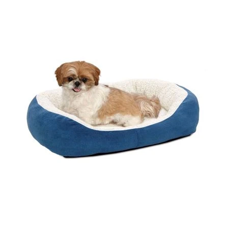 Midwest Cuddle Bed For Cats & Dogs, Blue 4 Midwest Cuddle Bed For Cats & Dogs, Blue - Image 2