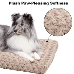 Midwest Quiet Time Deluxe Ombre Swirl Pet Bed - Taupe -Pet Products Store midwestquiettimedeluxeombreswirlpetbed taupe 5 3