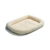 Midwest Quiet Time Fleece Pet Bed -Pet Products Store midwestquiettimefleecepetbed22lx12.5w 1 1
