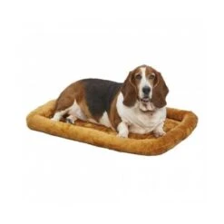 Midwest Quiet Time Pet Bed, Cinnamon -Pet Products Store midwestquiettimepetbedcinnamon 22lx13wx2hinch 2 1