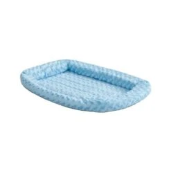 Pet Products Store -Pet Products Store midwestquiettimepowderbluefashiondoublebolsterbed22lx12.5w 1 2