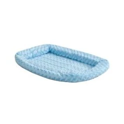 Midwest QuietTime Powder Blue Fashion Double Bolster Bed