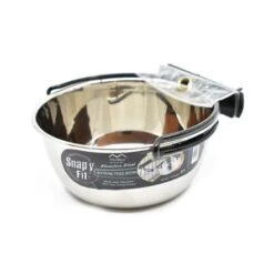 Midwest Snapy-Fit Stainless Steel Bowl 8 Midwest Snapy-Fit Stainless Steel Bowl -Pet Products Store midwestsnapy fitstainlesssteelbowl1quart 2 1