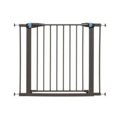 Midwest Steel Glow Stripe Pet Gate, Graphite - 2.92 X 73.66 X 74.93 Cm