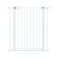 Midwest Steel Glow Stripe Pet Gate, White - 2.92 X 73.66 X 99.31 Cm