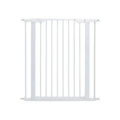 MidWest White Std Steel Pet Gate -Pet Products Store midwestwhitestdsteelpetgate 30lx38wx40hcm 1