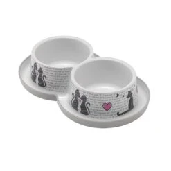 Moderna Cats In Love Trendy Dinner Double