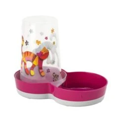 Moderna Tasty Friends Forever Food Dispenser, 1.5 Liters, Hot Pink