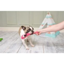 MOP Felicity The Flamingo Plush Rope Toy -Pet Products Store mopfelicitytheflamingoplushropetoy 3