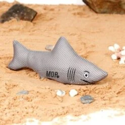 MOP Sidney The Shark Squeaky Plush Toy -Pet Products Store mopsidneythesharksqueakyplushtoy 4