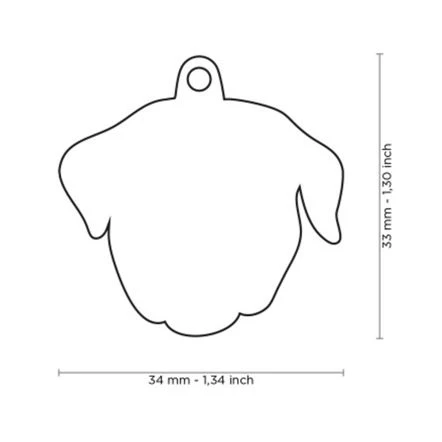 MyFamily Adult Rottweiler Pet ID Tag 4 MyFamily Adult Rottweiler Pet ID Tag - Image 2