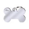 MyFamily Basic Collection Big Bone In Chrome Plated Brass Pet ID Tag -Pet Products Store myfamilybasiccollectionbigboneinchromeplatedbrasspetidtag 1