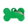 MyFamily Basic Collection Bone In Aluminum Pet ID Tag - Small - Green -Pet Products Store myfamilybasiccollectionboneinaluminumpetidtag small green 1