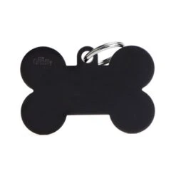 My Family Basic Collection Bone In Aluminum Pet ID Tag - XLarge