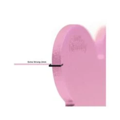 MyFamily Basic Collection Small Heart In Aluminum Pet ID Tag -Pet Products Store myfamilybasiccollectionsmallheartinaluminumpetidtag pink 2 1