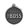 MyFamily Medium Circle The Boss Rhombus Pet ID Tag -Pet Products Store myfamilybigcirclethebossrhombuspetidtag 1 1
