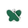 MyFamily Butterfly Pet ID Tag - Green -Pet Products Store myfamilybutterflypetidtag green 1