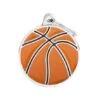 MyFamily Charms Big Basketball Pet ID Tag