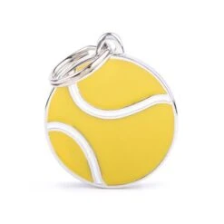 MyFamily Charms Big Tennis Pet ID Tag