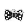 MyFamily Charms Black Bow Tie Pet ID Tag -Pet Products Store myfamilycharmsblackbowtiepetidtag 1 1