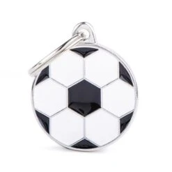 MyFamily Circle Soccer Pet ID Tag - Medium