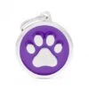 MyFamily Classic Big Purple Circle Paw Pet ID Tag 2 MyFamily Classic Big Purple Circle Paw Pet ID Tag -Pet Products Store myfamilyclassicbigpurplecirclepawpetidtag 1