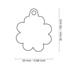 MyFamily Daisy Pet ID Tag -Pet Products Store myfamilydaisypetidtag 2