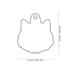 MyFamily Friends Red Persian Pet ID Tag -Pet Products Store myfamilyfriendsredpersianpetidtag 2