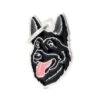 MyFamily New German Sheperd Dog ID Tag - Black -Pet Products Store myfamilynewgermansheperddogidtag black 1
