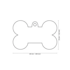 MyFamily Shine Big Gold Glitter Bone Pet ID Tag 5 MyFamily Shine Big Gold Glitter Bone Pet ID Tag -Pet Products Store myfamilyshinebiggoldglitterbonepetidtag xlarge 2