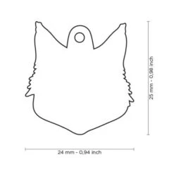 MyFamily Silver Maine Coon Cat ID Tag 5 MyFamily Silver Maine Coon Cat ID Tag -Pet Products Store myfamilysilvermainecooncatidtag 2