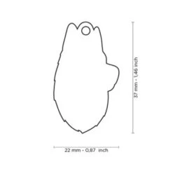 MyFamily White And Brown Siberian Husky Dog ID Tag -Pet Products Store myfamilywhiteandbrownsiberianhuskydogidtag 2