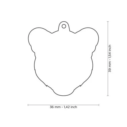 MyFamily Wild Lioness Pet ID Tag 4 MyFamily Wild Lioness Pet ID Tag - Image 2