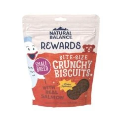 Natural Balance Rewards Crunchy Biscuits With Real Salmon Dog Treat - 227 G