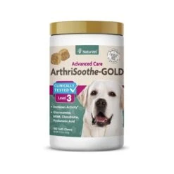 NaturVet ArthriSoothe-GOLD Advanced Care Soft Chews, 180 Soft Chews