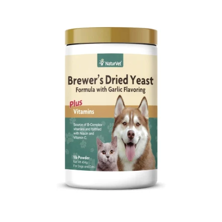 NaturVet Brewer’s Dried Yeast Formula With Garlic Flavoring, 1 Lb 3 NaturVet Brewer’s Dried Yeast Formula With Garlic Flavoring, 1 Lb