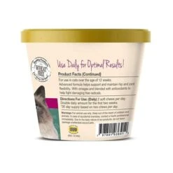 Naturvet Hip & Joint Plus Omegas Cat Soft Chew Cup, 60ct -Pet Products Store naturvethipjointplusomegascatsoftchewcup60ct 3