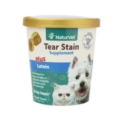Naturvet Tear Stain Supplement Soft Chews, 70 Ct Cup