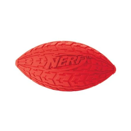 Nerf Dog Tire Squeak Football, Medium 3 Nerf Dog Tire Squeak Football, Medium