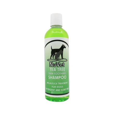 NuVet Tea Tree Pet Shampoo 3 NuVet Tea Tree Pet Shampoo