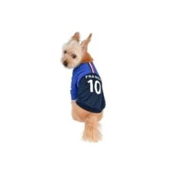 Olchi France Football Jersey Dog T-Shirt - Navy 9 Olchi France Football Jersey Dog T-Shirt - Navy -Pet Products Store olchi france football jersey dog t shirt navy 3