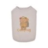 Olchi Camping Dog T-Shirt - Beige -Pet Products Store olchicampingdogt shirt beige small 1