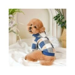 Olchi Foggy Hood Dog T-shirt - Navy -Pet Products Store olchifoggyhooddogt shirt navy large 4 1