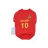 Olchi Spain Football Jersey Dog T-Shirt - Red -Pet Products Store olchispainfootballjerseydogt shirt red 1 5