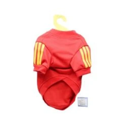 Olchi Spain Football Jersey Dog T-Shirt - Red -Pet Products Store olchispainfootballjerseydogt shirt red 4