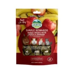 Oxbow Apple & Banana Baked Treats, 85 G