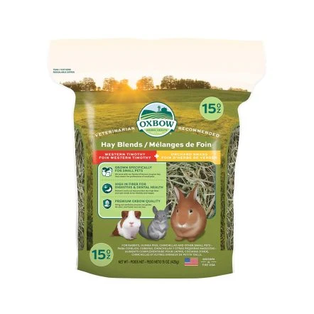 Oxbow Hay Blends Western Timothy And Orchard - 15 Oz 3 Oxbow Hay Blends Western Timothy And Orchard - 15 Oz