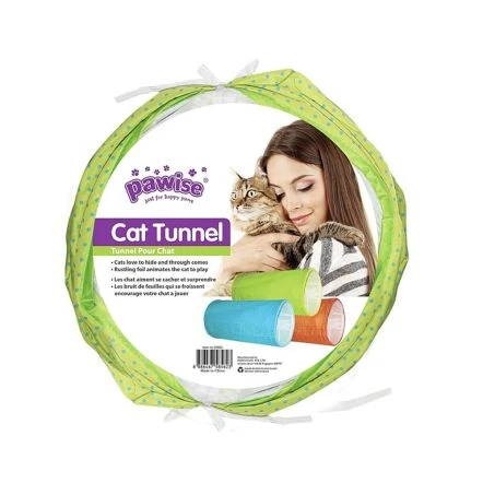 Pawise Cat Tunnel 50 X 25 Cm - Assorted 4 Pawise Cat Tunnel 50 X 25 Cm - Assorted - Image 2