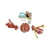 Pawise Colorful Braided Rope Ball 20cm, Multicolor -Pet Products Store pawisecolorfulbraidedropeball20cmmulticolor 1