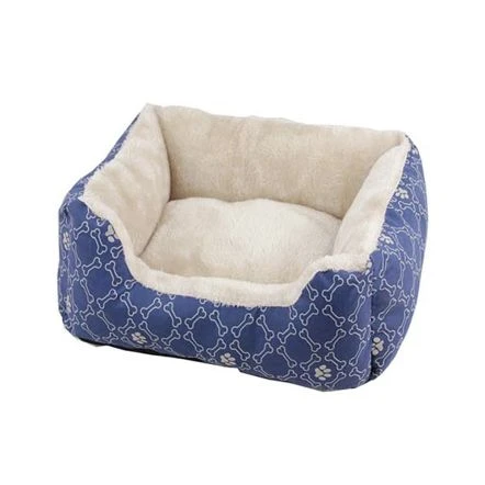 Pawise Square Dog Bed, Blue 3 Pawise Square Dog Bed, Blue